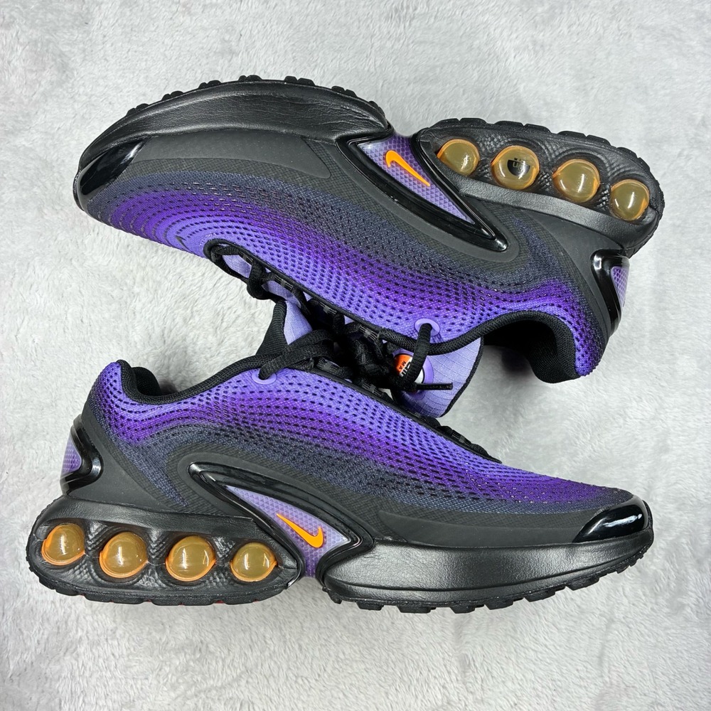 Nike Air Max Dn All Day Hyper Violet Black Orange FJ3145-500 Mens Sneakers